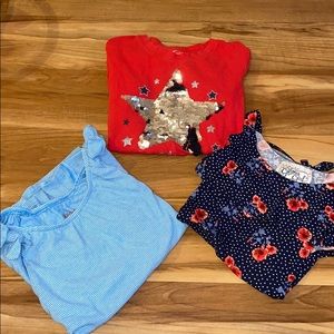Girls shirt bundle 6